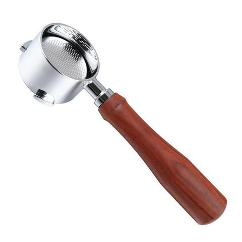 CAPFEI front view of 51mm portafilter showing fit and finish for durable use