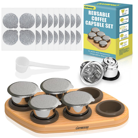CAPMESSO front packaging showing kit contents and benefits