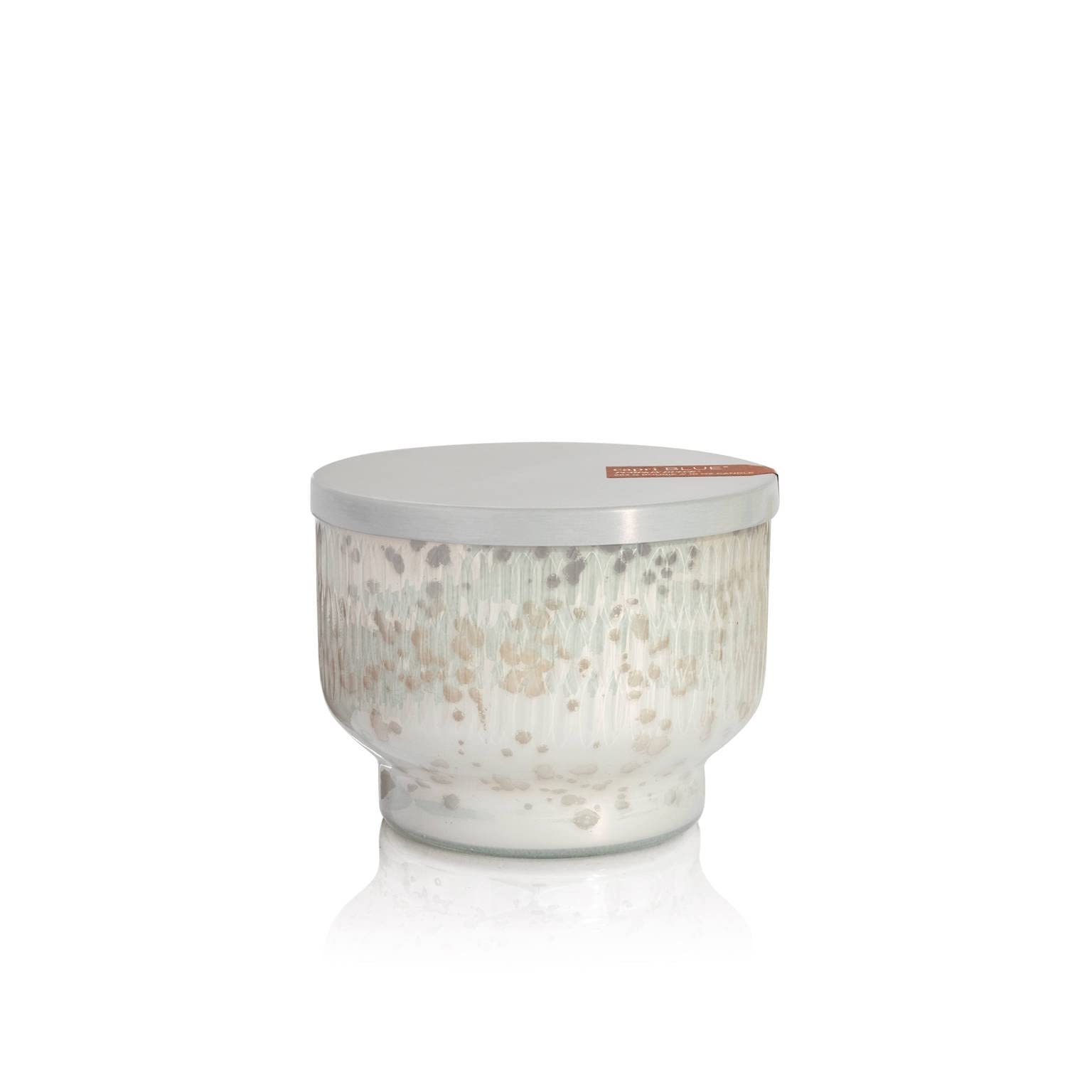 Capri Blue front packaging showing mercury pearl jar and foil label benefit: elegant gift appearance