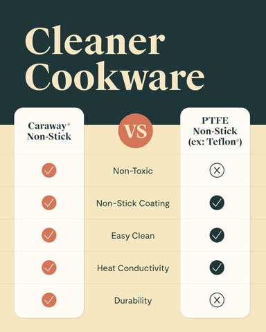 Caraway saucepan in oven showing oven-safe use up to 550°F benefit