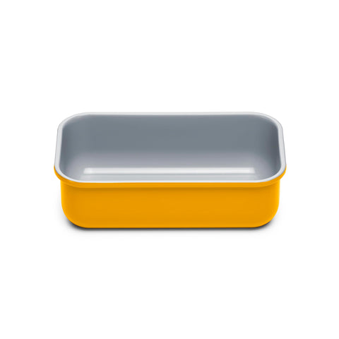 Caraway loaf pan front view showing sleek design and easy release