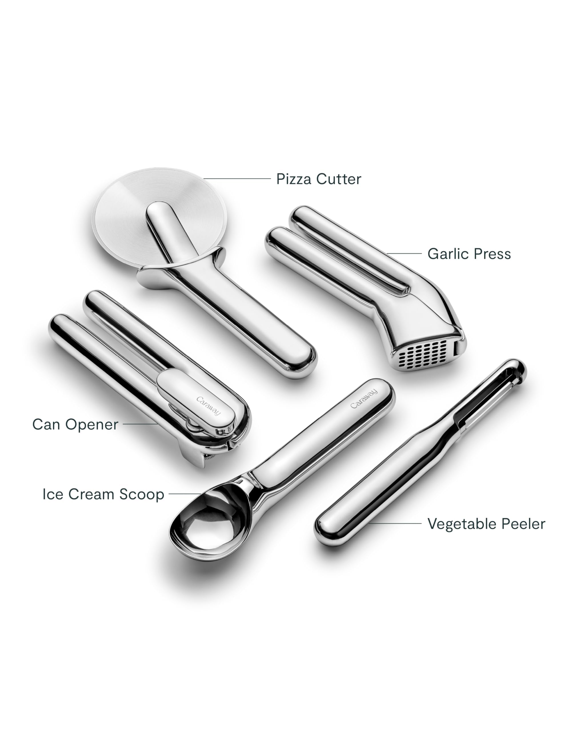 Caraway vegetable peeler close detail showing swivel blade for precise, efficient peeling