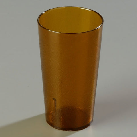 Carlisle amber tumblers boxed as pack of 72 for bulk service convenience