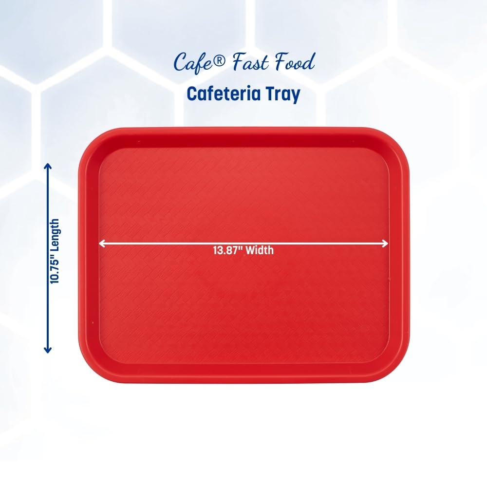 Stacked Carlisle trays demonstrating compact storage and fast restocking capability
