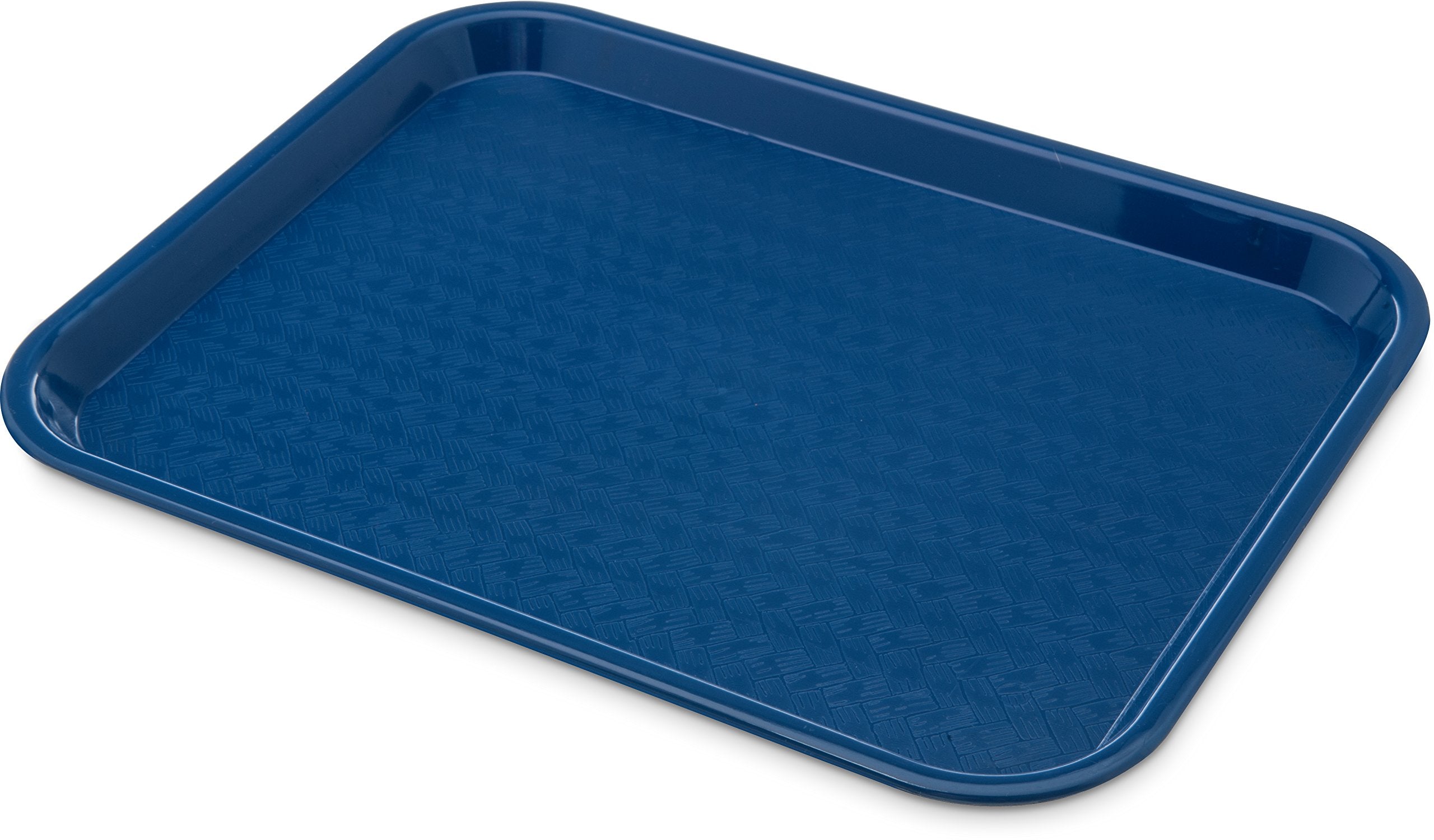 Carlisle front view pack showing stackable trays and durable finish benefit