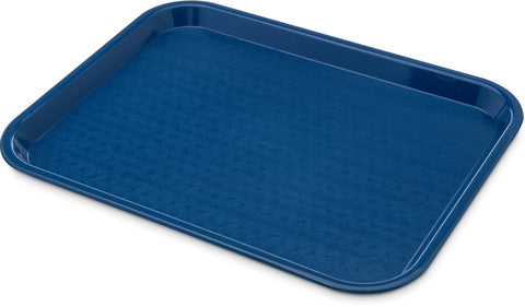 Carlisle front view pack showing stackable trays and durable finish benefit