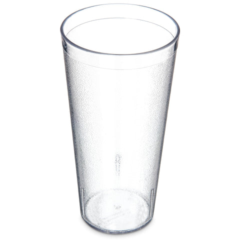 Carlisle pebble-textured front view showing durable clear tumbler and professional look