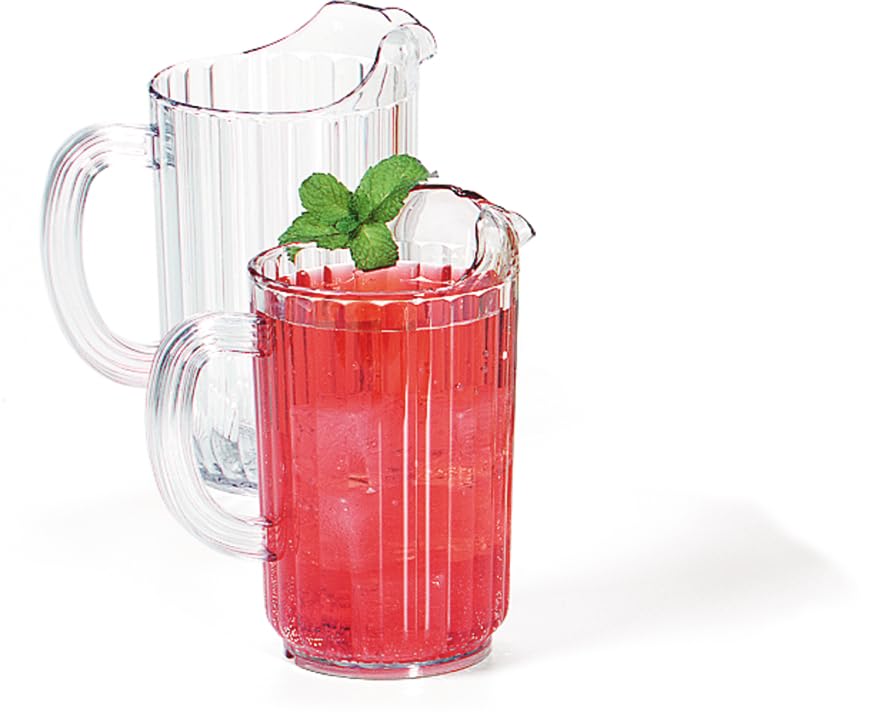 Carlisle pitcher polycarbonate closeup showing durable, break-resistant benefit