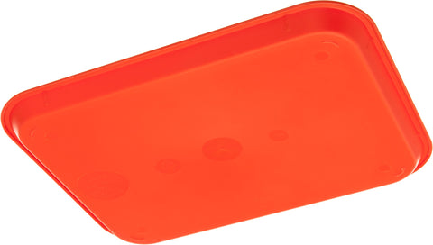 Carlisle tray holding a full meal to demonstrate capacity and layout