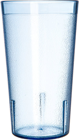 Close-up pebbled exterior on Carlisle tumbler improving grip and hiding wear