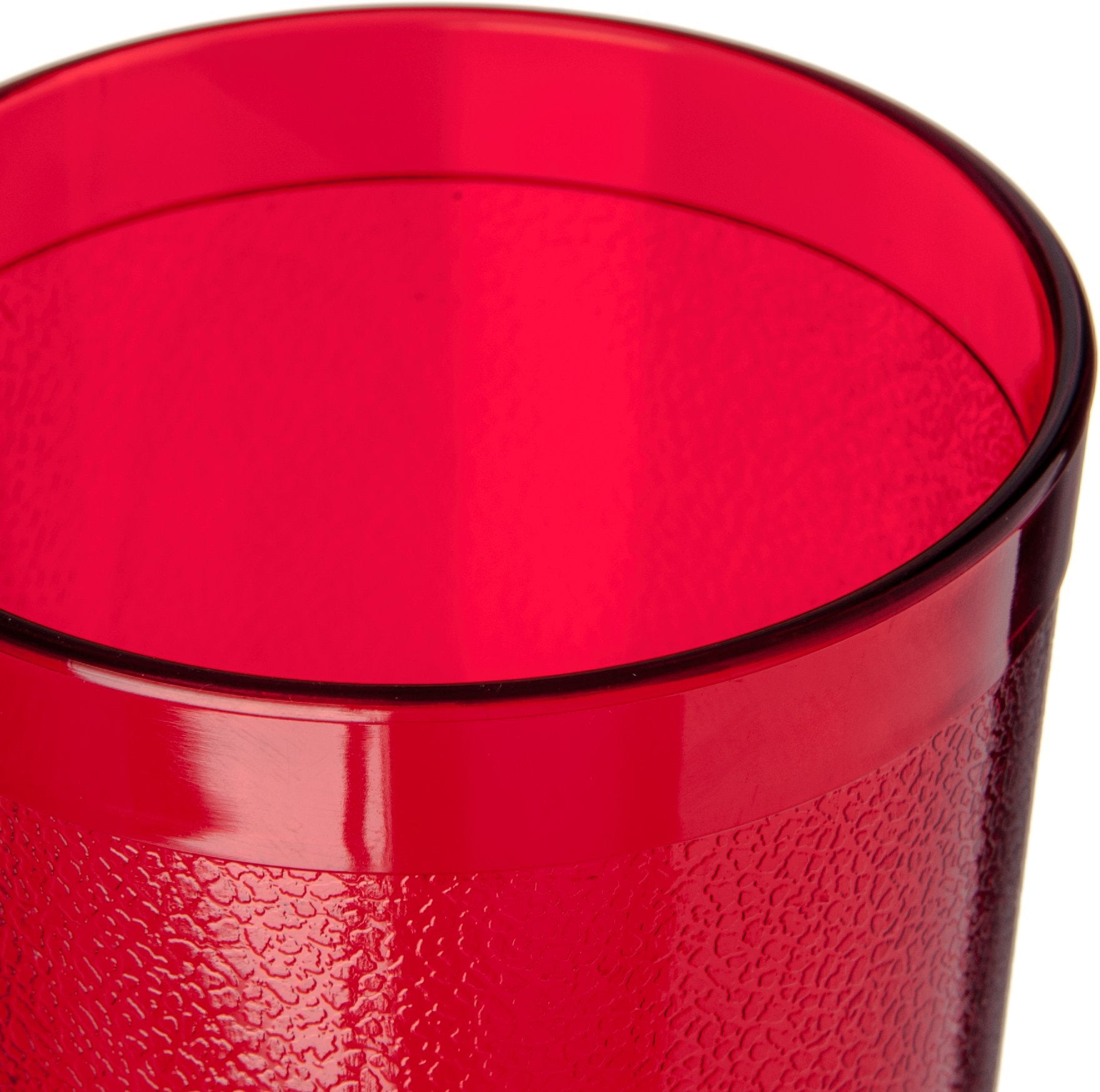 Carlisle tumblers nested to highlight space-saving stacking