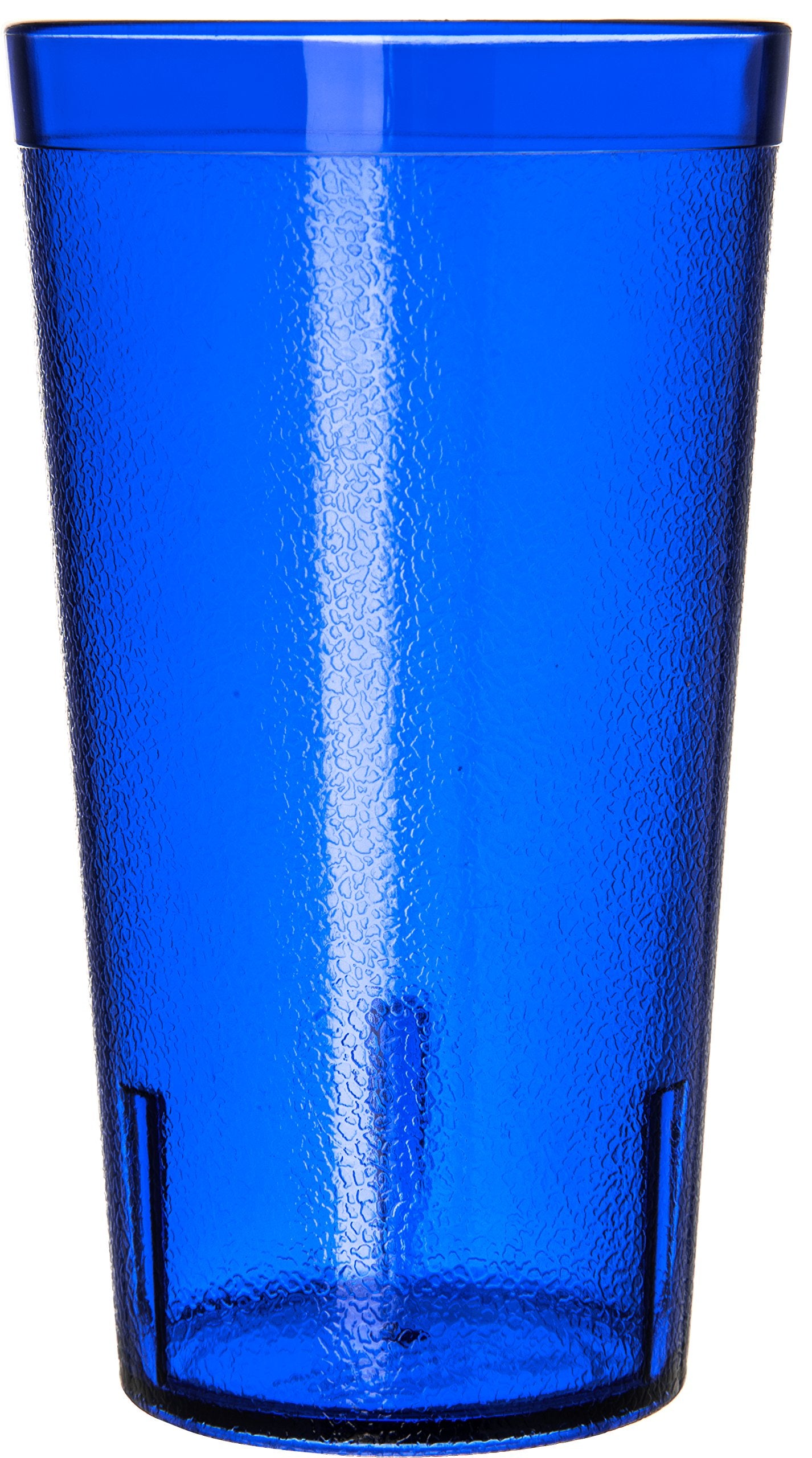 Carlisle stacked tumblers demonstrating space-saving nesting advantage