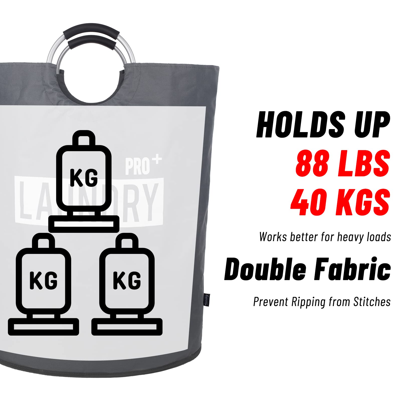 Caroeas padded handle detail showing comfortable carry on heavy loads