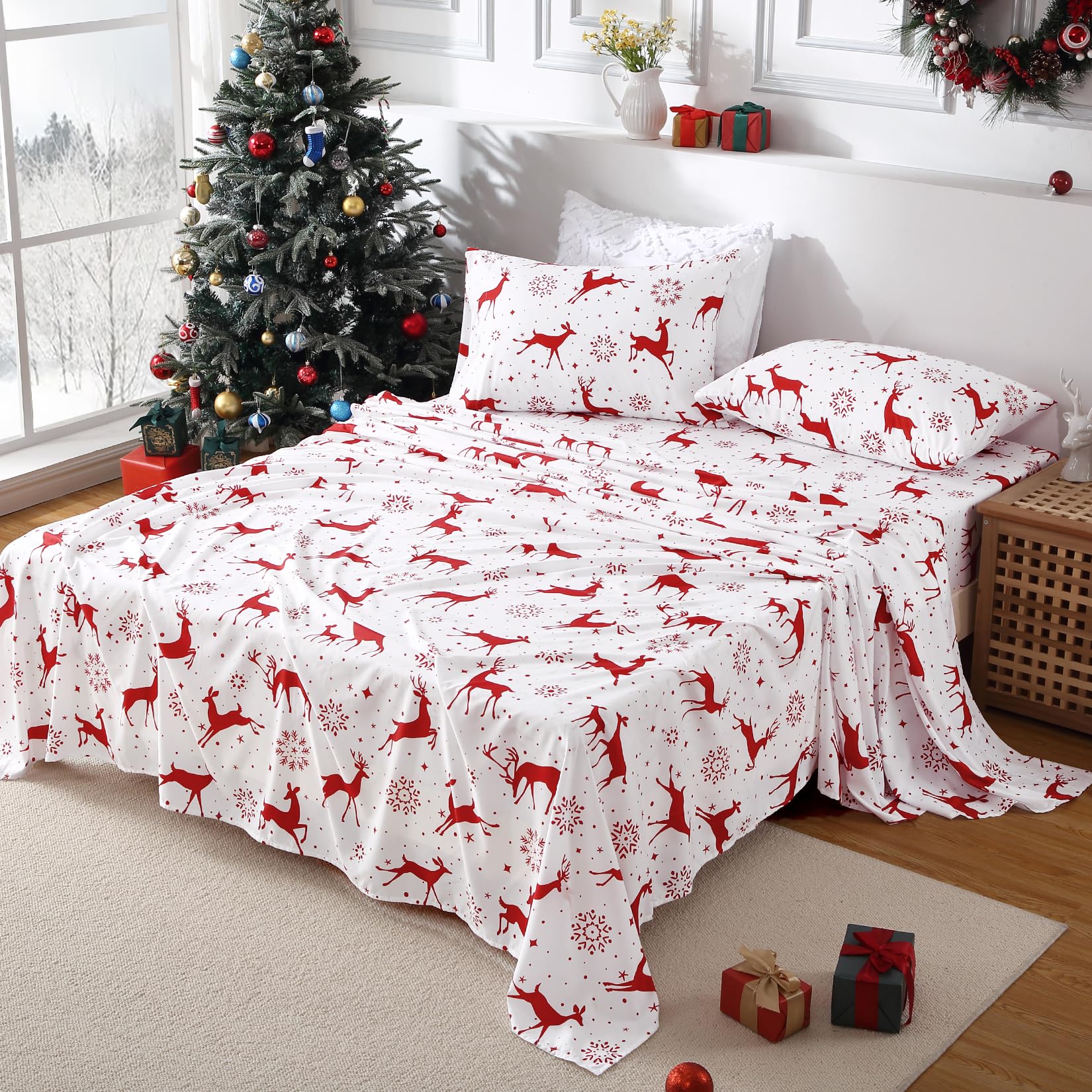 CAROMIO brushed microfiber texture macro conveying soft touch and cozy warmth