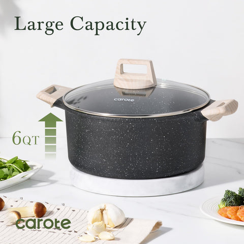 CAROTE casserole simmering on stove demonstrating consistent cooking