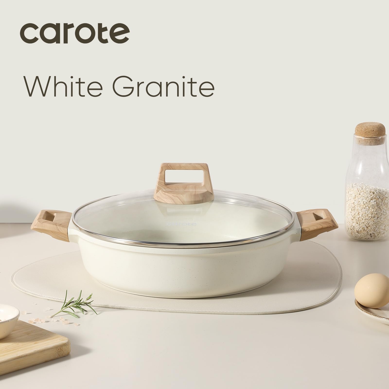 CAROTE cleaning shot of rivetless interior demonstrating fast, hassle-free washup