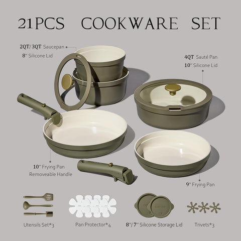 CAROTE ceramic nonstick surface close-up for easy food release