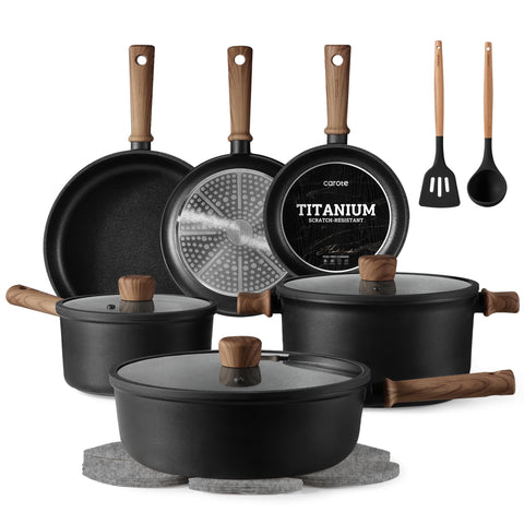 CAROTE front packaging showing complete 16-piece set and benefits