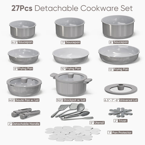 CAROTE frying pans front view, ideal for versatile stovetop frying