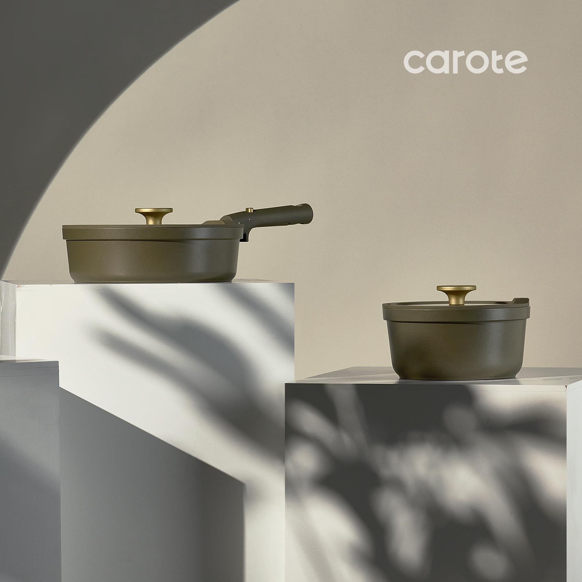 CAROTE cookware in kitchen scene for confident everyday cooking