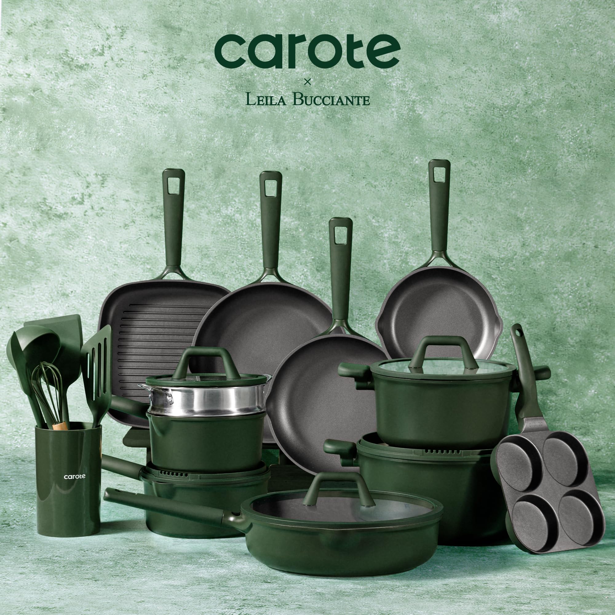 CAROTE box and included container with warranty card, simplifying storage and support