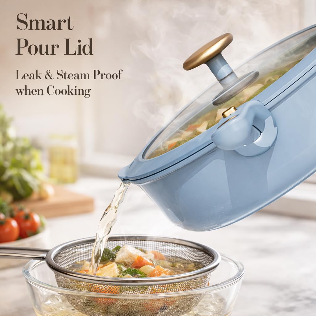 CAROTE pans heating on an induction cooktop showing broad cooktop compatibility