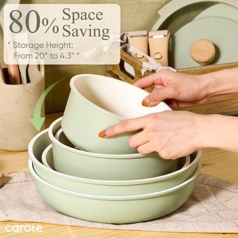 CAROTE saucepan in oven without handle for oven-to-table versatility