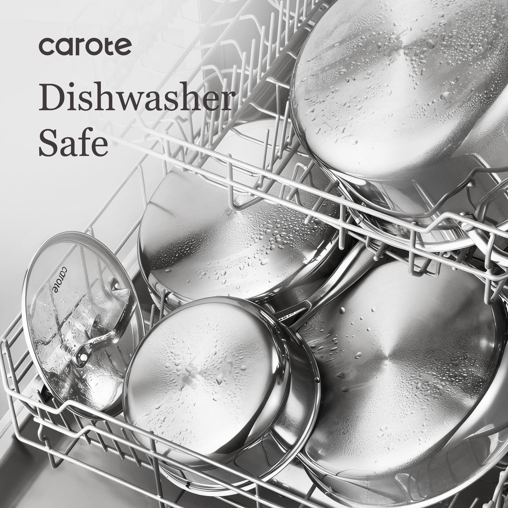 CAROTE size scale with utensils illustrating practical scale and storage