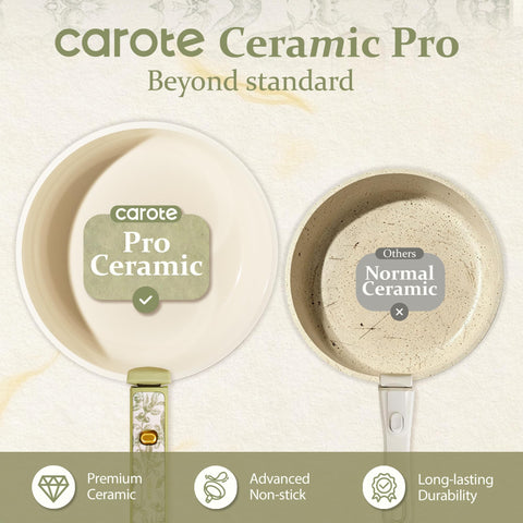 CAROTE steamer inserted in stockpot steaming vegetables for healthier meals fast