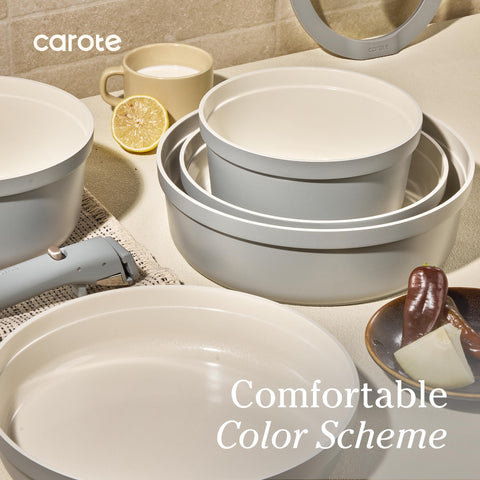 CAROTE utensils and trivets layout ready-to-use accessories for everyday convenience