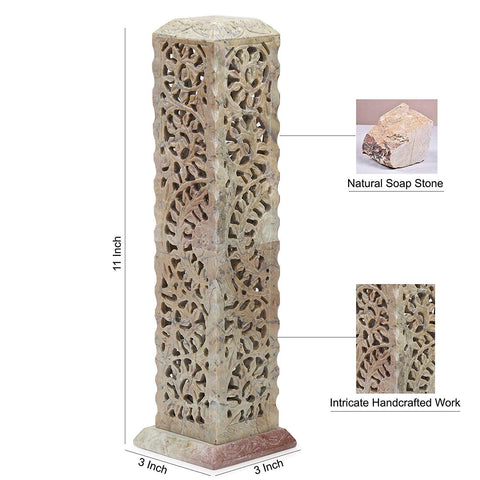 Carry Me side profile with dimensions illustrating compact 3x3x11 inch scale