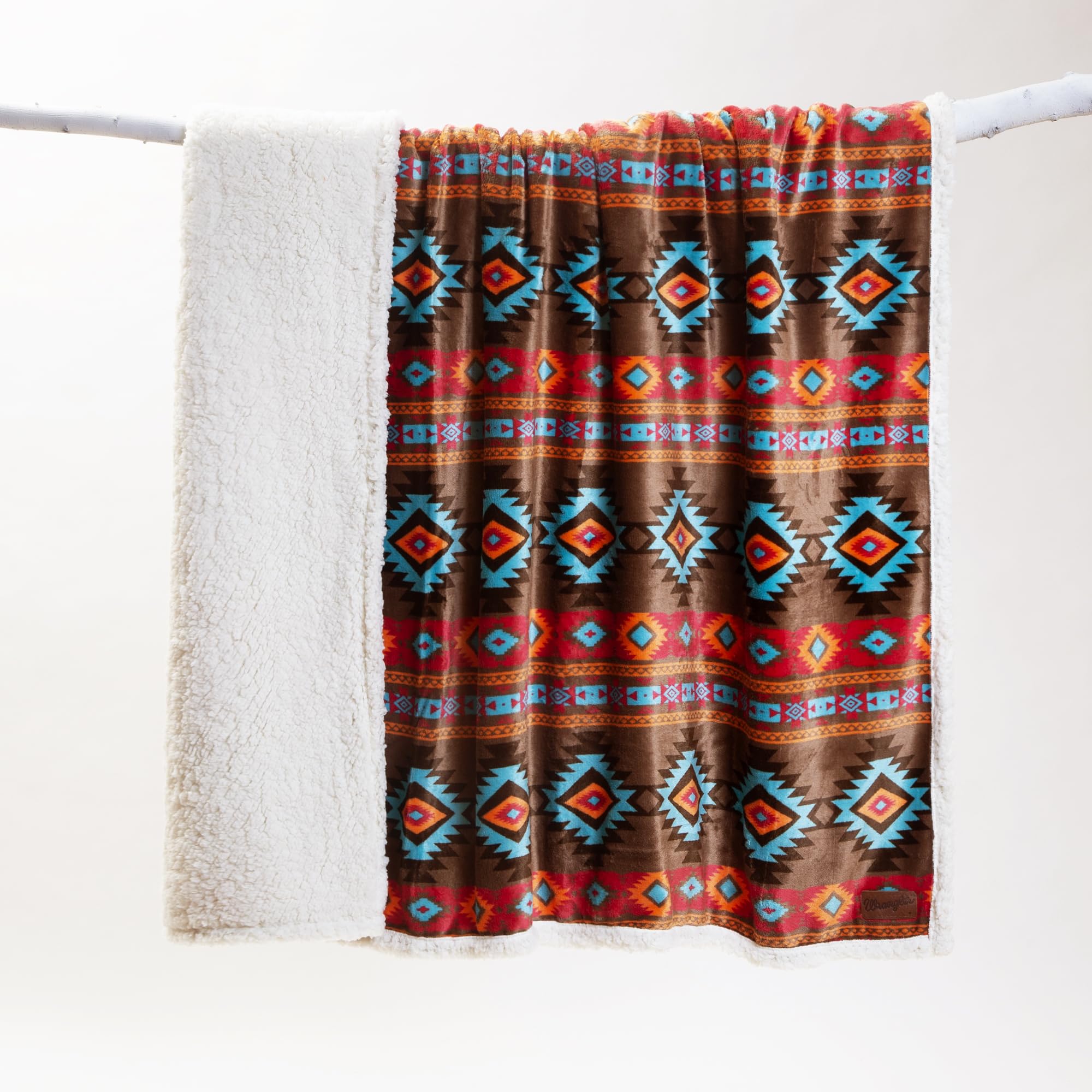 Carstens sherpa reverse close detail showing plush warmth and softness