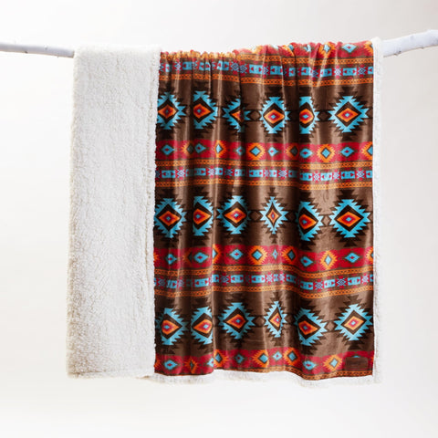 Carstens sherpa reverse close detail showing plush warmth and softness