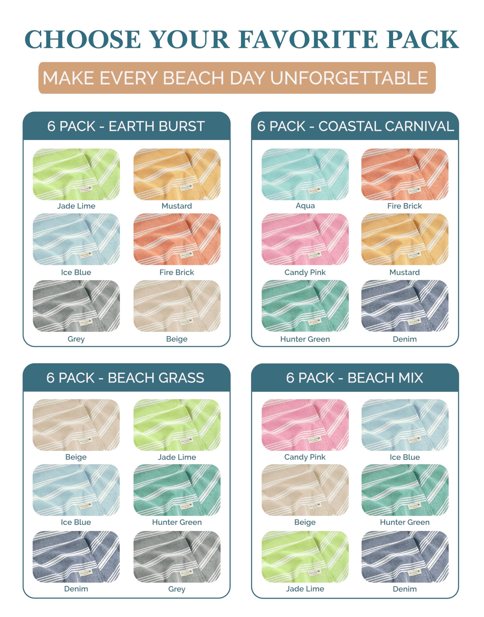 Casa Platino stacked towels side view showing thin packable layers for trips