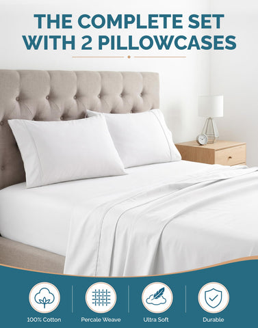 Casa Platino fitted sheet pocket detail demonstrating secure 15 inch fit