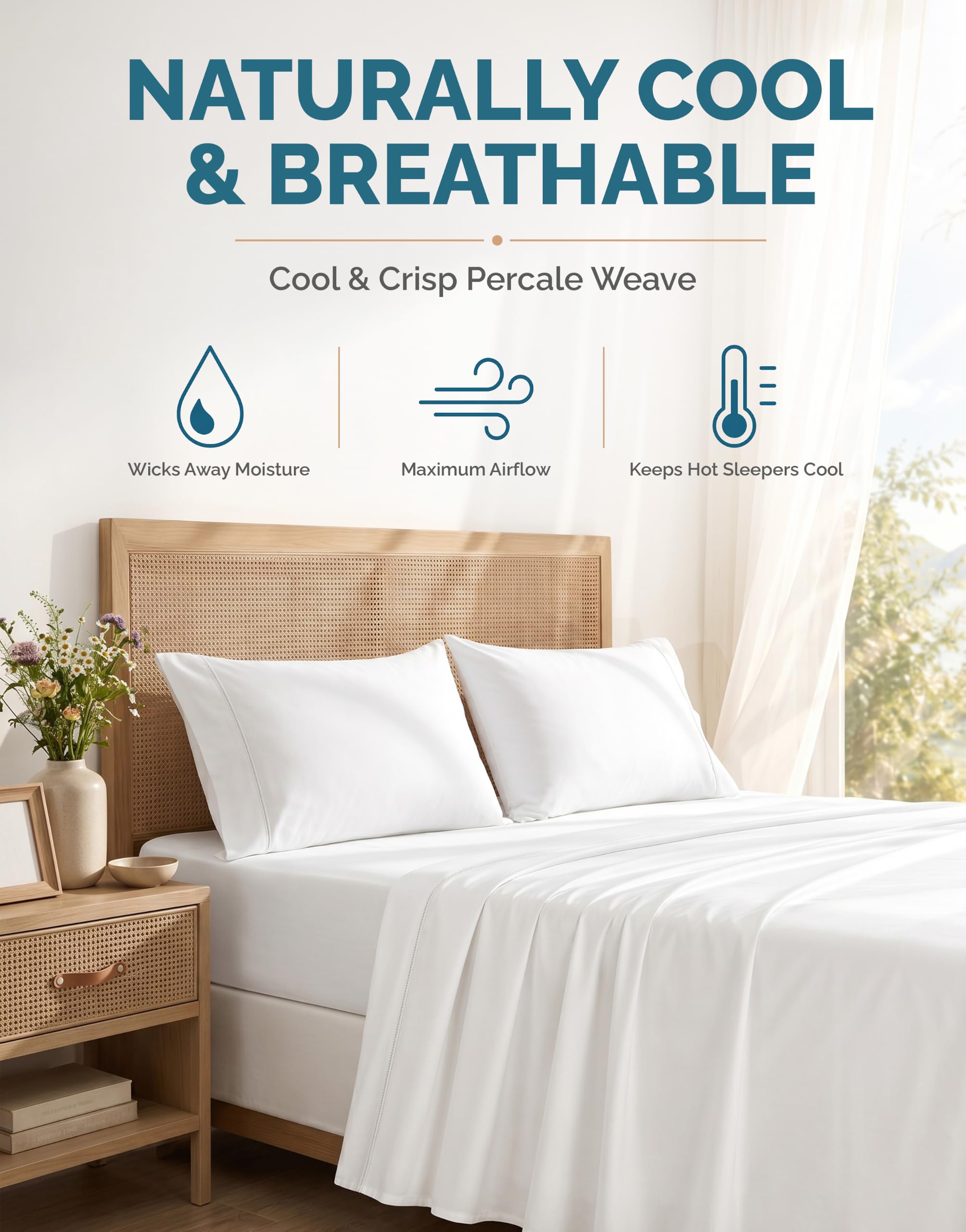 Casa Platino two pillowcases stacked highlighting soft cotton comfort