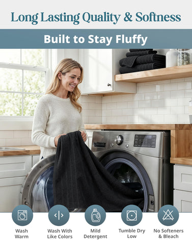 Casa Platino vacuum-packed towels demonstrating compact eco shipping