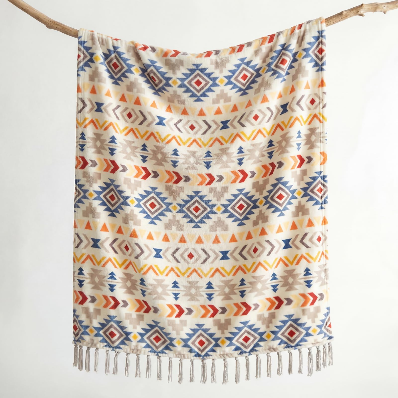 CASAAGUSTO tassel edge close-up highlighting texture and handcrafted look