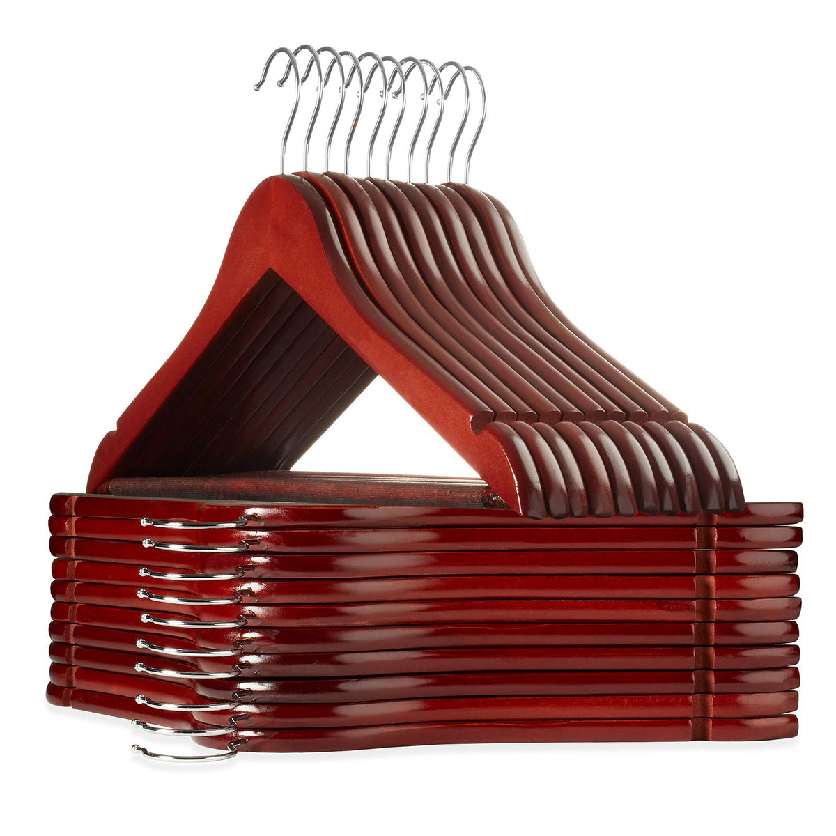 Casafield cherry packaging front showing 20 hangers and neat presentation