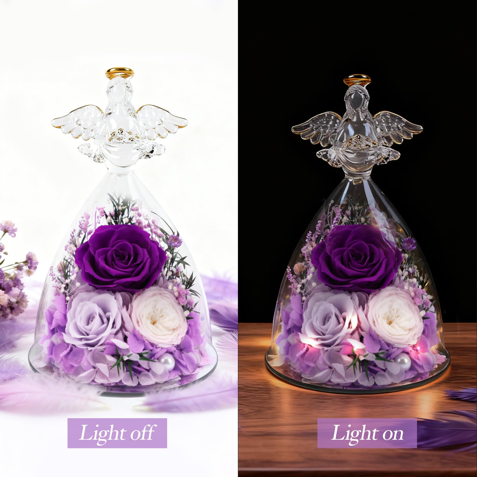 Casaido held in hand for size comparison showing compact 7-inch keepsake convenience