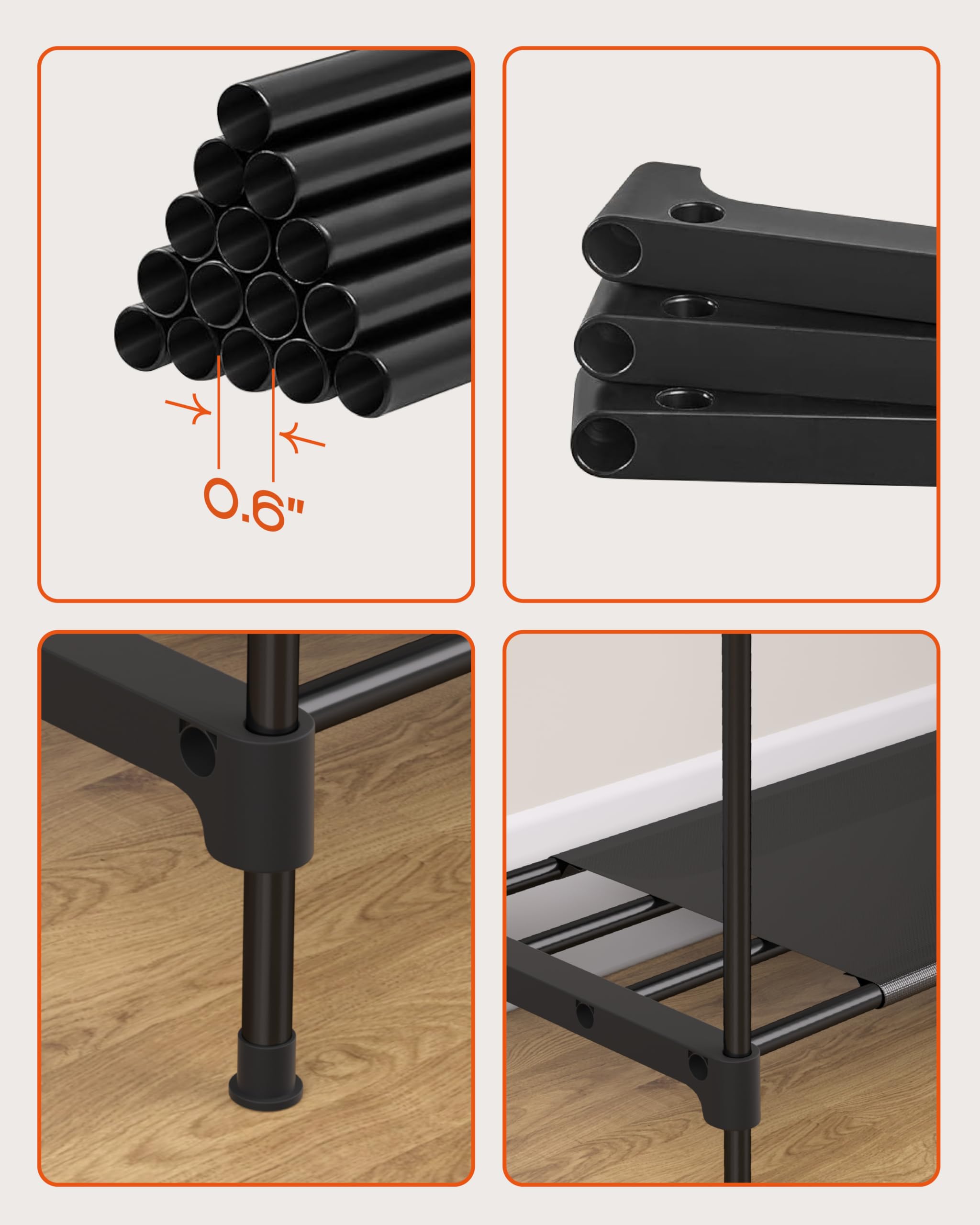 CASAMAYA assembled wardrobe in room illustrating tidy lifestyle benefit