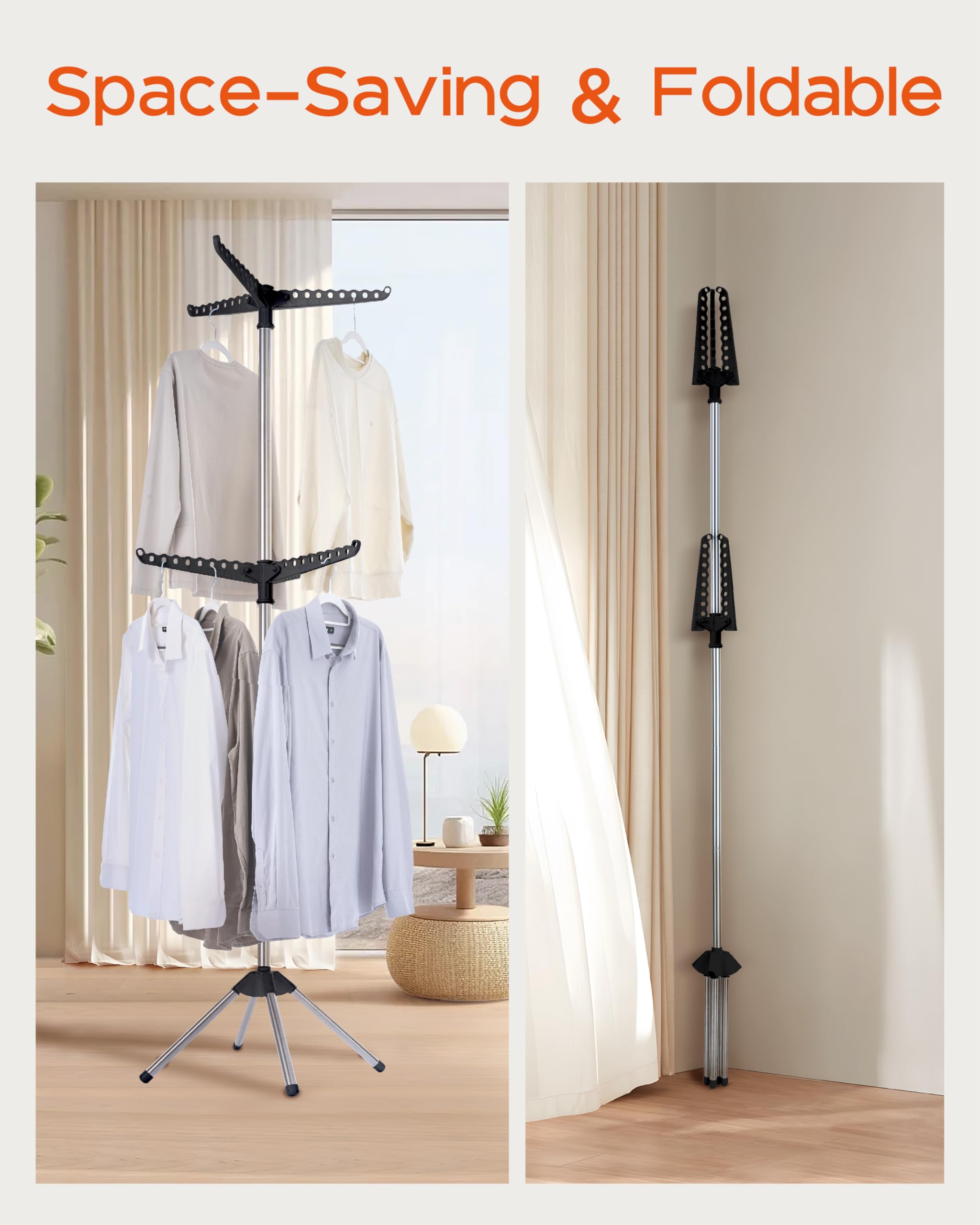 CASAMAYA rotating rail in motion for easy garment access and convenience