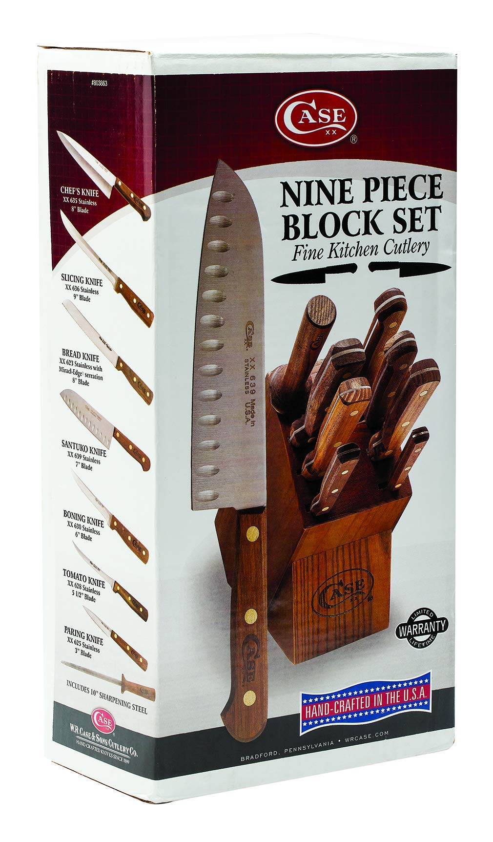 Case in-use on cutting board demonstrating versatile prep efficiency