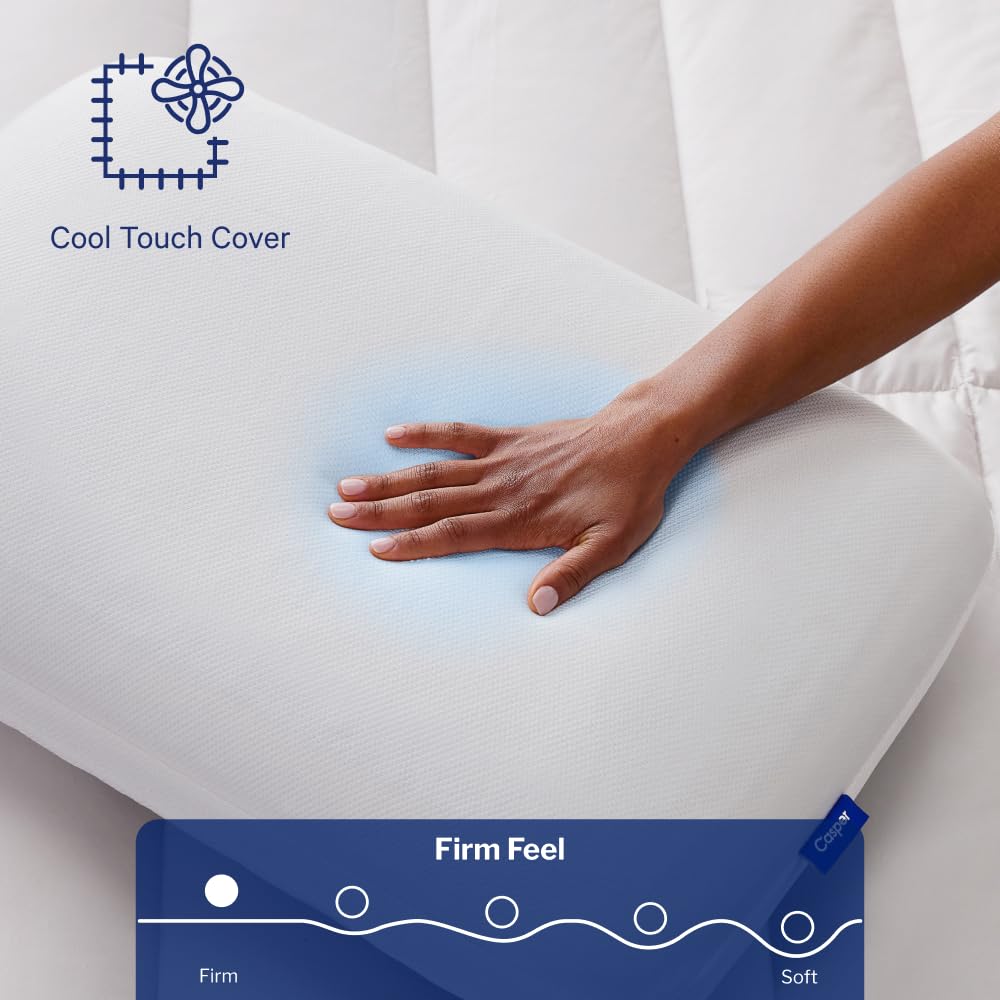 Casper cool-touch cover texture detail highlighting breathable fabric and comfort