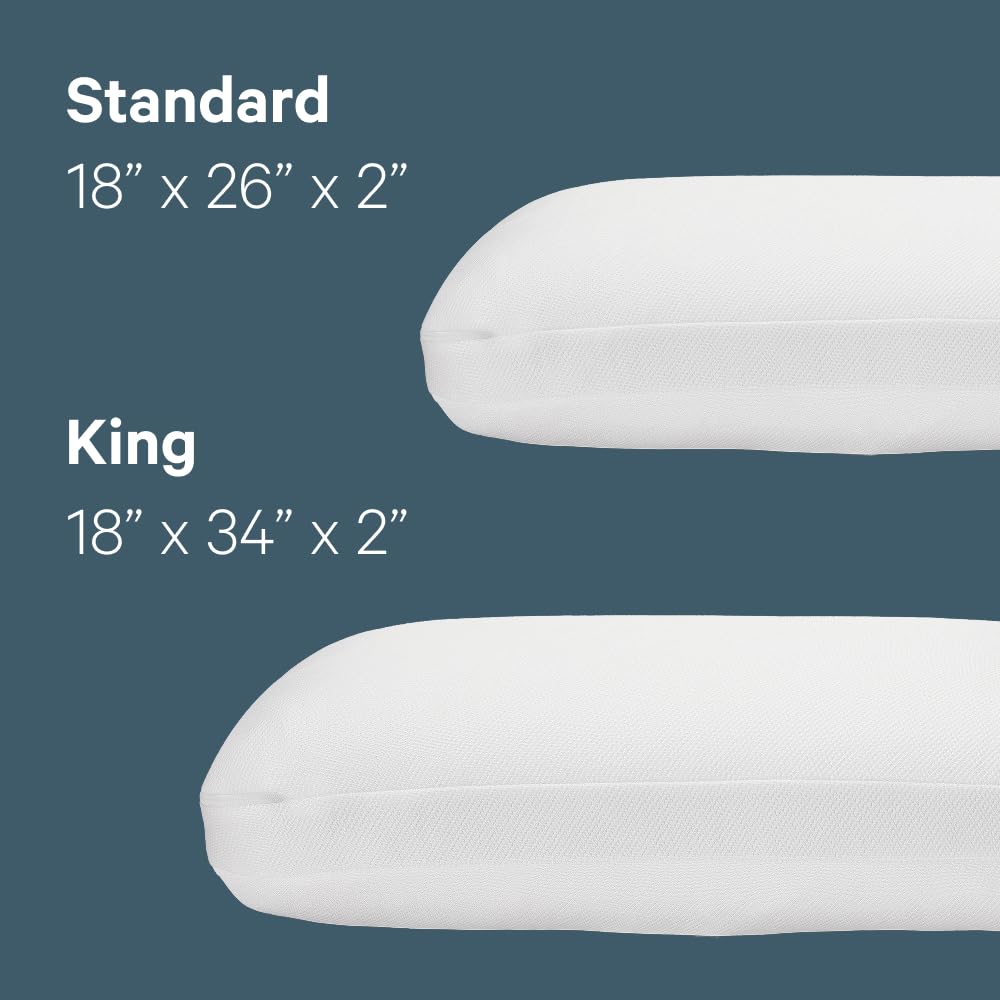 Casper pillow in use by side sleeper demonstrating proper neck alignment and support