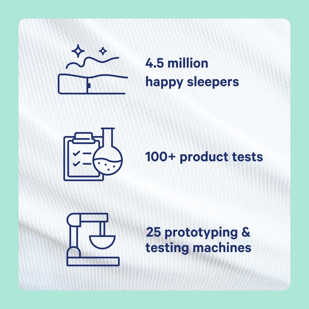 Casper Essential pillow being washed showing easy machine-care benefit