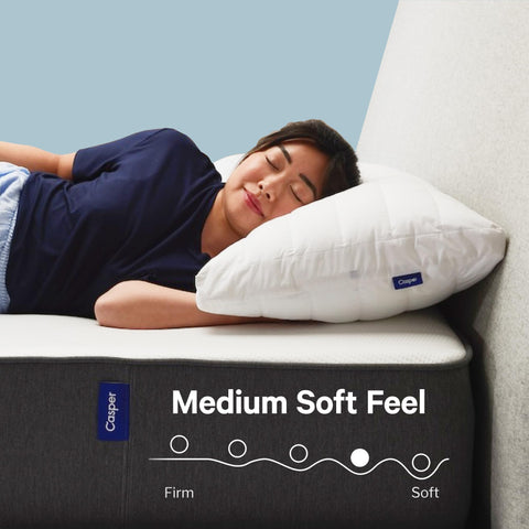 Casper quilted cotton percale close-up highlighting breathable soft surface