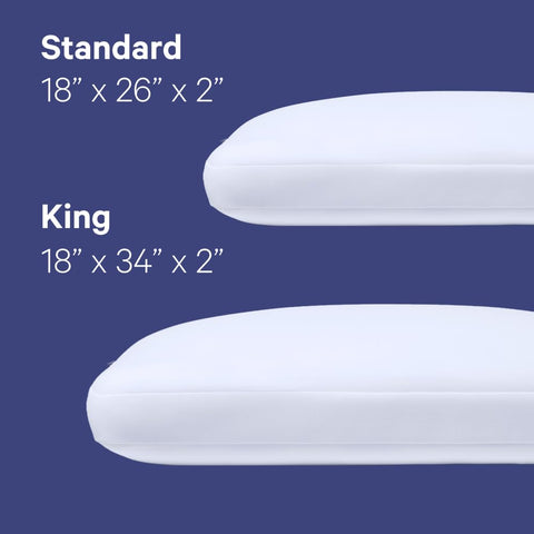 Casper pillow on made bed in bedroom setting benefit: real-life comfort and aesthetic