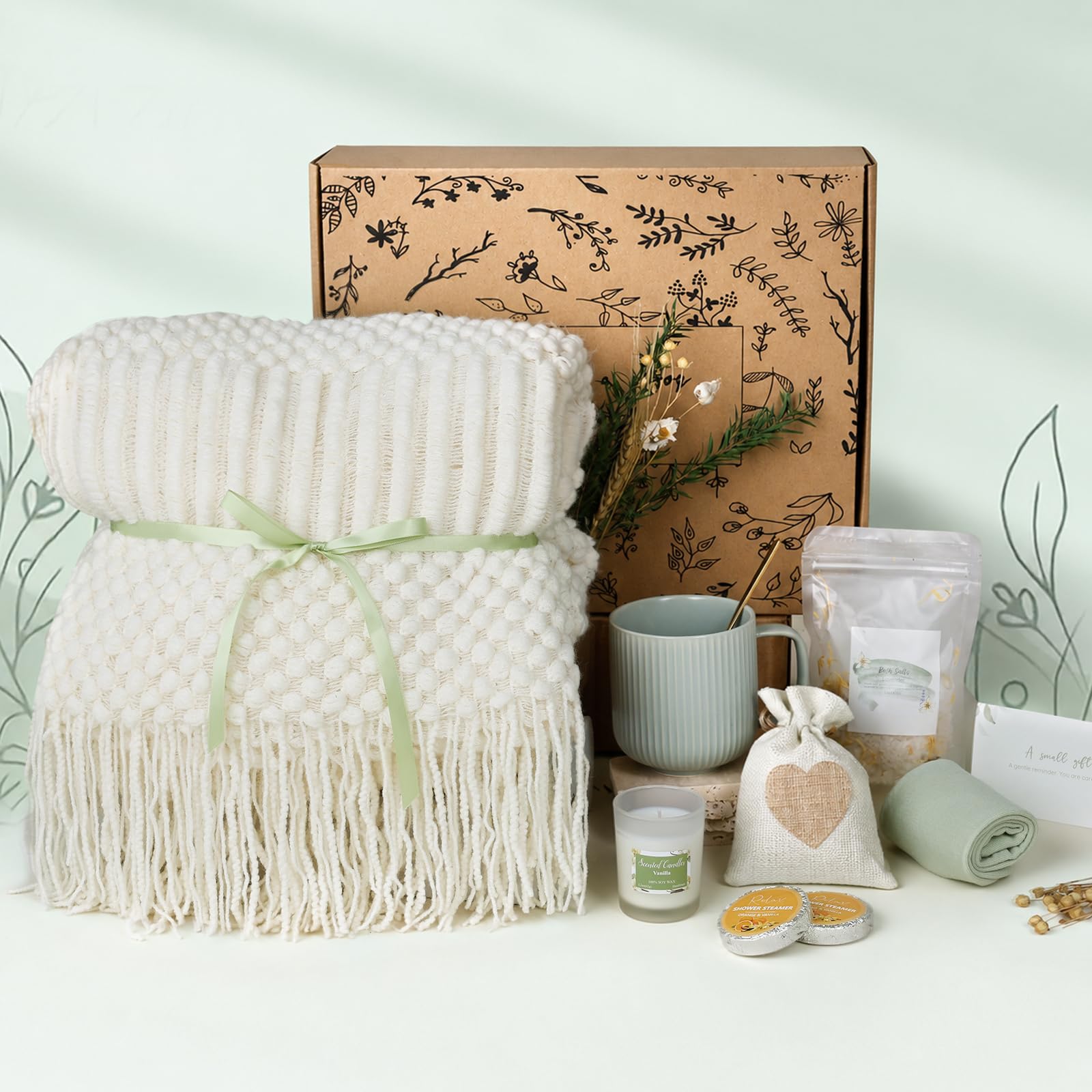 CASTATEO front packaging showing gift box and calming presentation benefit