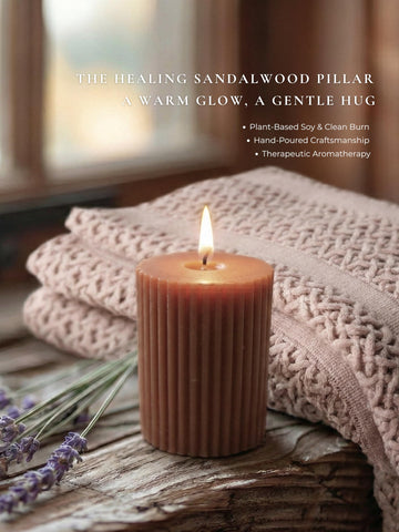 CASTATEO lavender sachet in "You're loved" pouch promoting calm